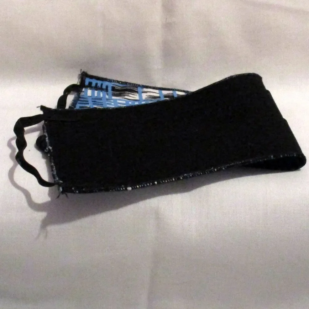 Face Mask Blue Stripe